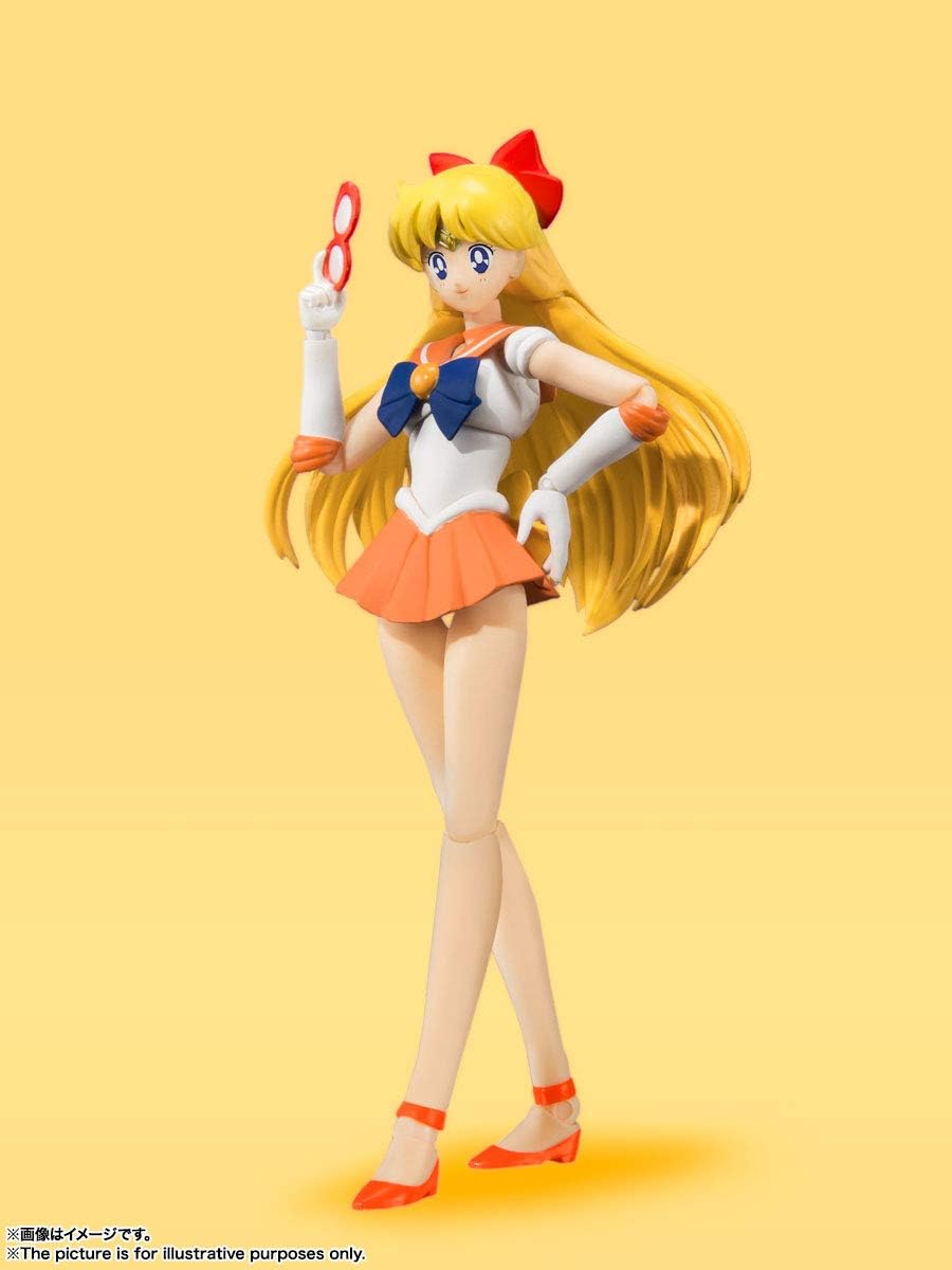 TAMASHII NATIONS - Sailor Venus (Animation Color Edition) Pretty Guardian Sailor Moon, Bandai S.H. Figuarts