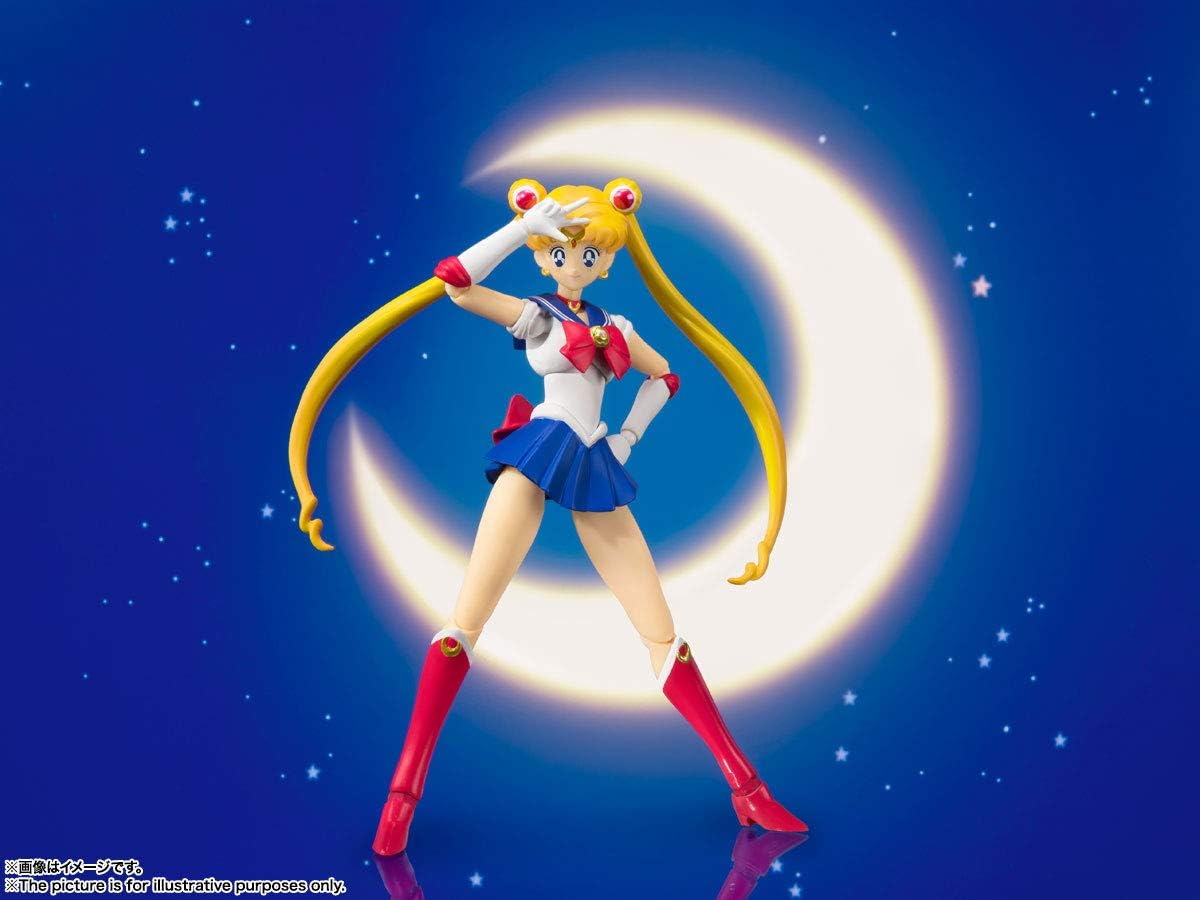 Tamashii Nations - Sailor Moon (Animation Color Edition) Pretty Guardian Sailor Moon, Bandai S.H. Figuarts Standard