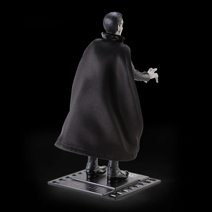 BendyFigs The Noble Collection Universal Monsters Dracula - 7.5in (19cm) Noble Toys Bendable Figure Posable Collectible Doll Figures With Stand