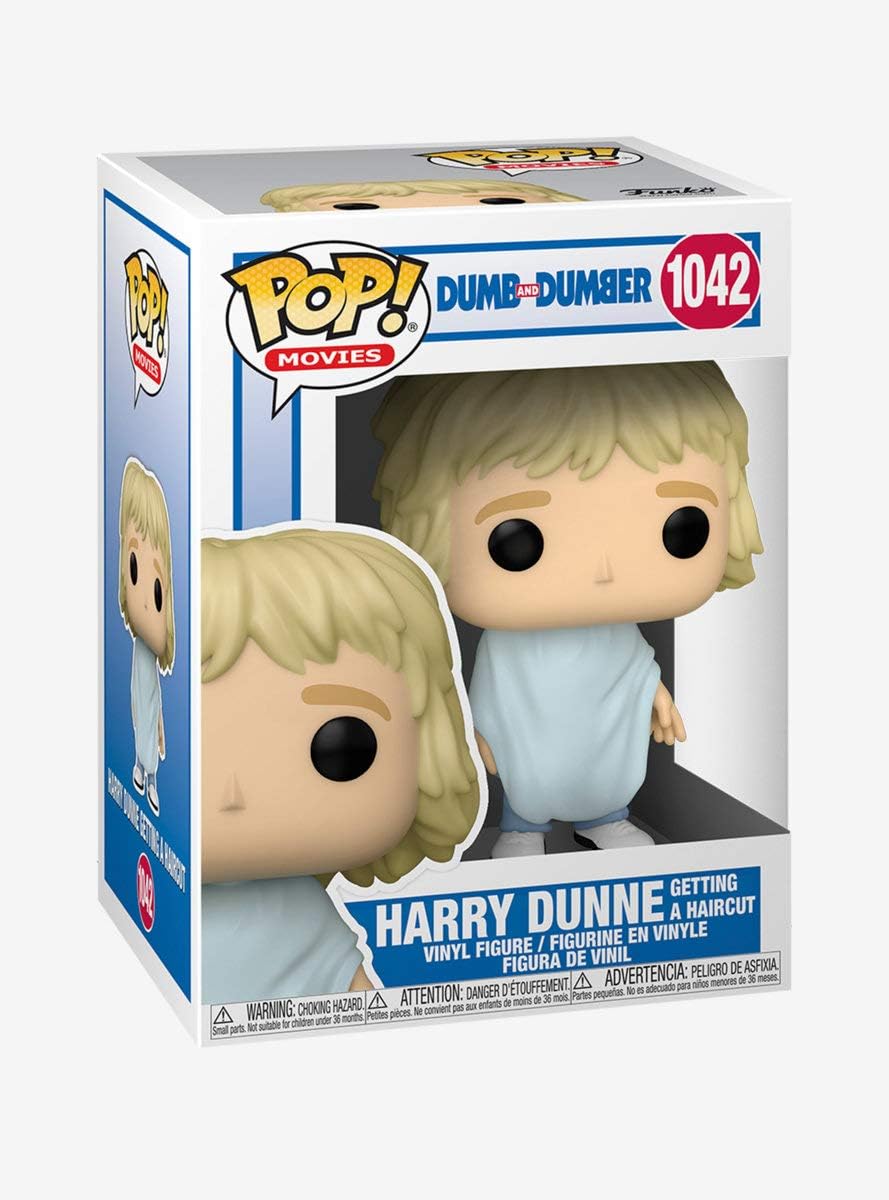 Funko POP! Movies: Dumb & Dumber-Harry DunneGettingHaircut - Dumb and Dumber - Collectable Vinyl Figure - Gift Idea - Official Merchandise - Toys for Kids & Adults - Movies Fans