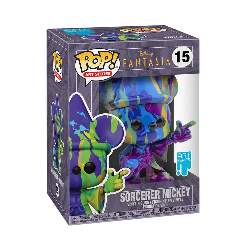 Funko 51942 POP Disney:Fantasia 80th-Mickey#2 (Artist Series) Fantasia Collectible Toy, Multicolour POP Mickey 2
