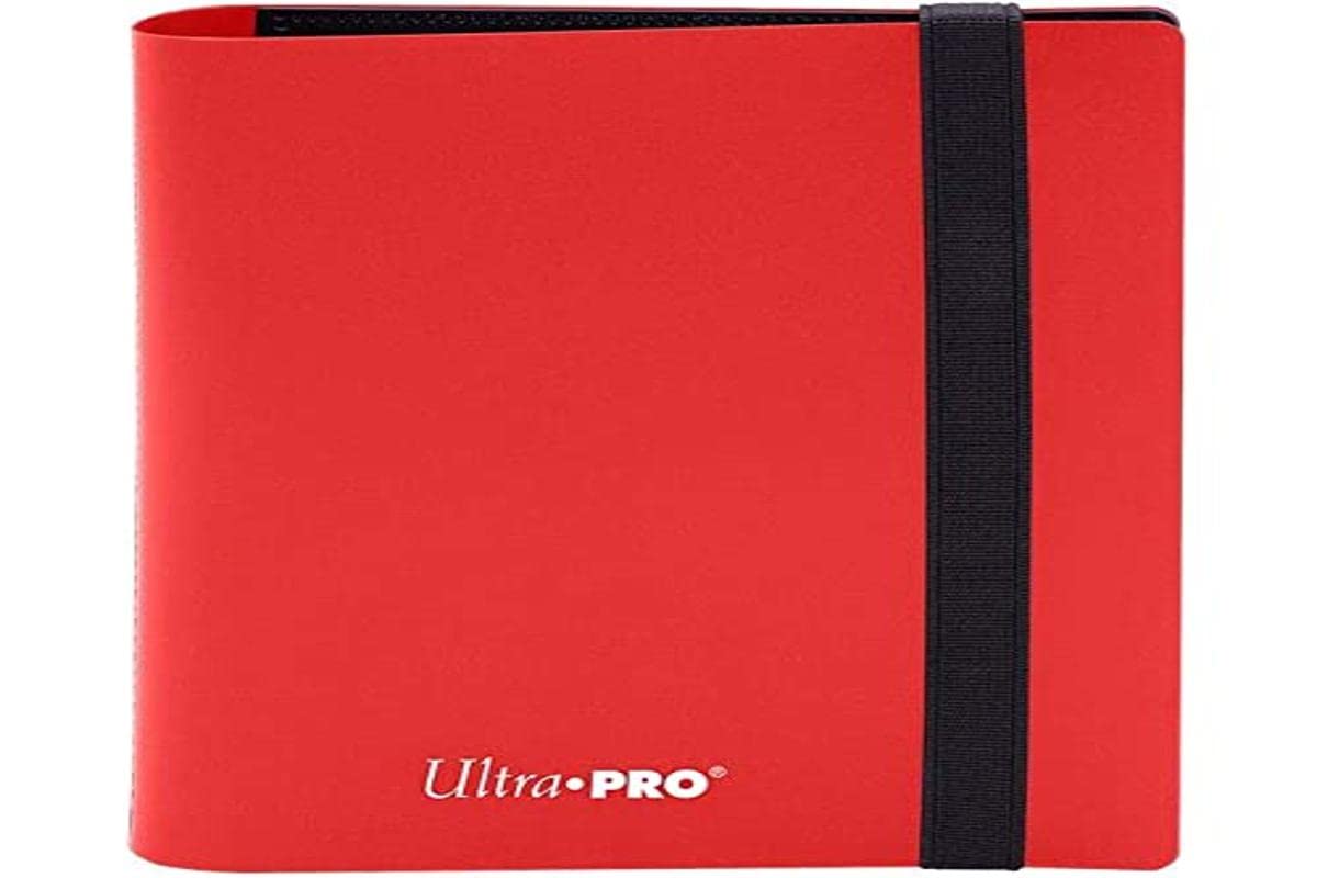Ultra Pro E-15367 Eclipse 2 Pocket Pro Binder-Apple Red