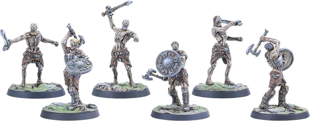 Modiphius Entertainment- The Elder Scrolls: Call To Arms-Draugr Guardians Miniature Game (86352