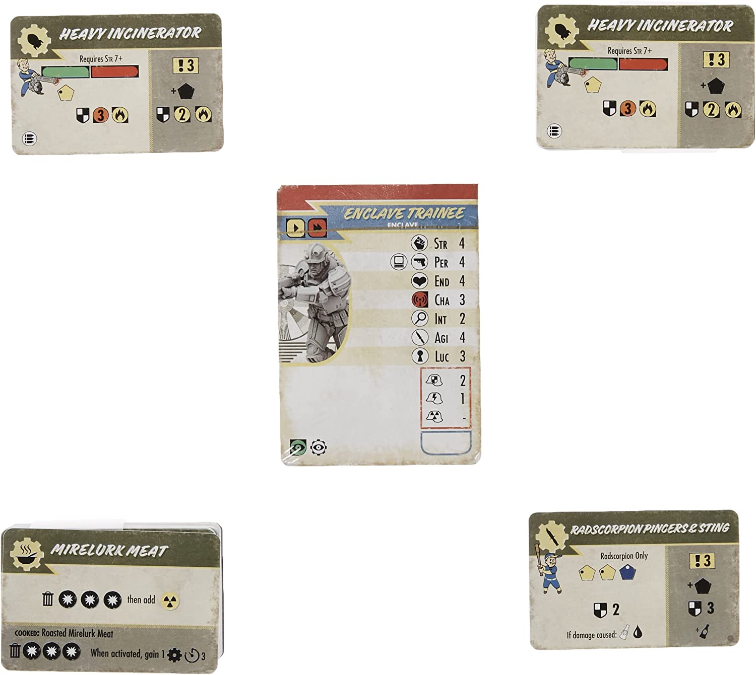 Fallout: Wasteland Warfare - Accessories: Enclave Wave Card Expansion Pack