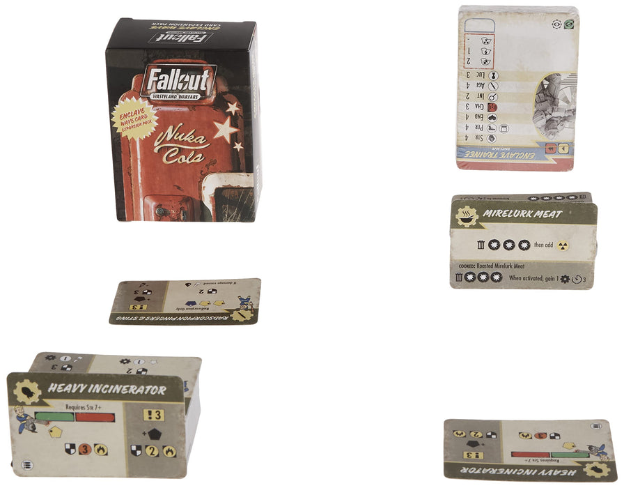 Fallout: Wasteland Warfare - Accessories: Enclave Wave Card Expansion Pack