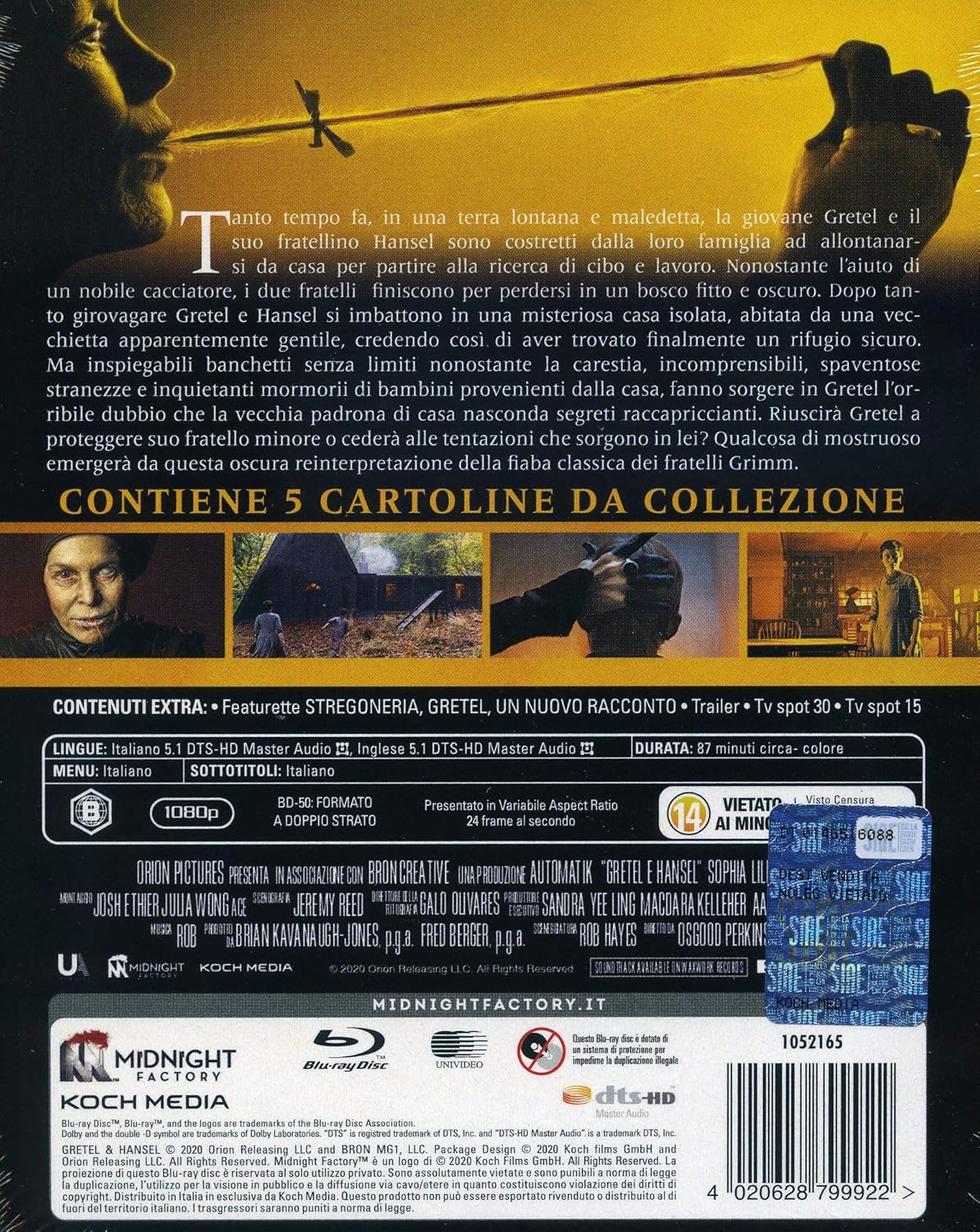 Gretel e Hansel (Blu-ray + 5 Cards)