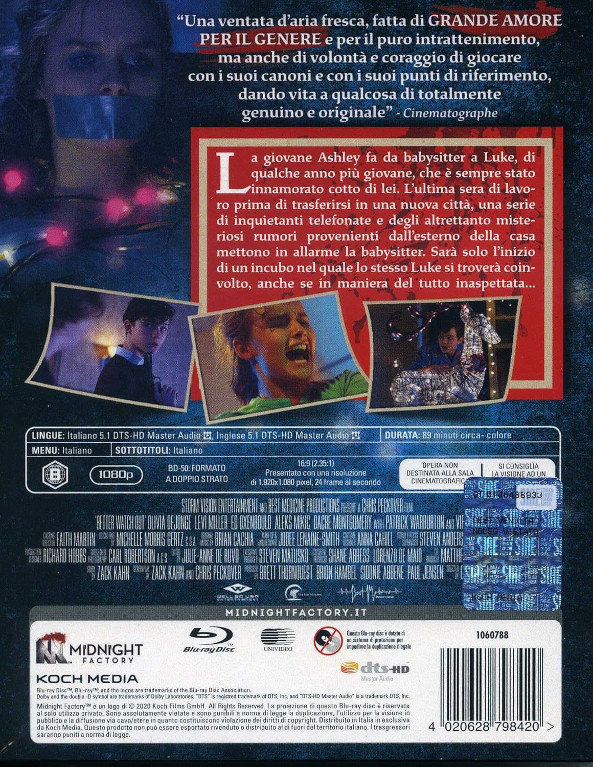 Better Watch Out (Blu-ray) (Limited Edition) ( Blu Ray)