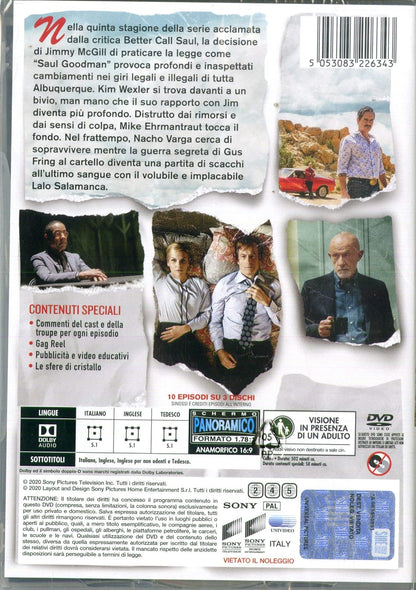 Better Call Saul St.5 (Box 3 DVD)