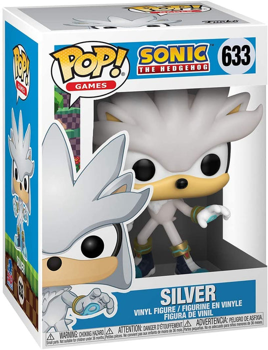 Funko POP! Games: Sonic 30th-Silver Hedgehog the Hedgehog - Sonic the Hedgehog - Collectable Vinyl Figure - Gift Idea - Official Merchandise - Toys for Kids & Adults - Video Games Fans Pop! Vinyl