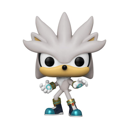 Funko POP! Games: Sonic 30th-Silver Hedgehog the Hedgehog - Sonic the Hedgehog - Collectable Vinyl Figure - Gift Idea - Official Merchandise - Toys for Kids & Adults - Video Games Fans Pop! Vinyl