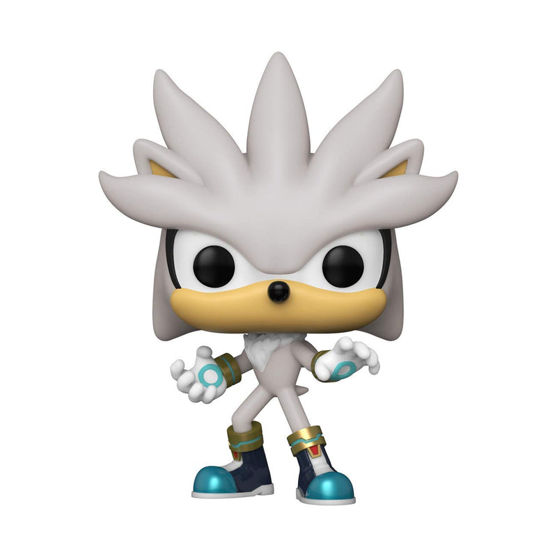 Funko POP! Games: Sonic 30th-Silver Hedgehog the Hedgehog - Sonic the Hedgehog - Collectable Vinyl Figure - Gift Idea - Official Merchandise - Toys for Kids & Adults - Video Games Fans Pop! Vinyl