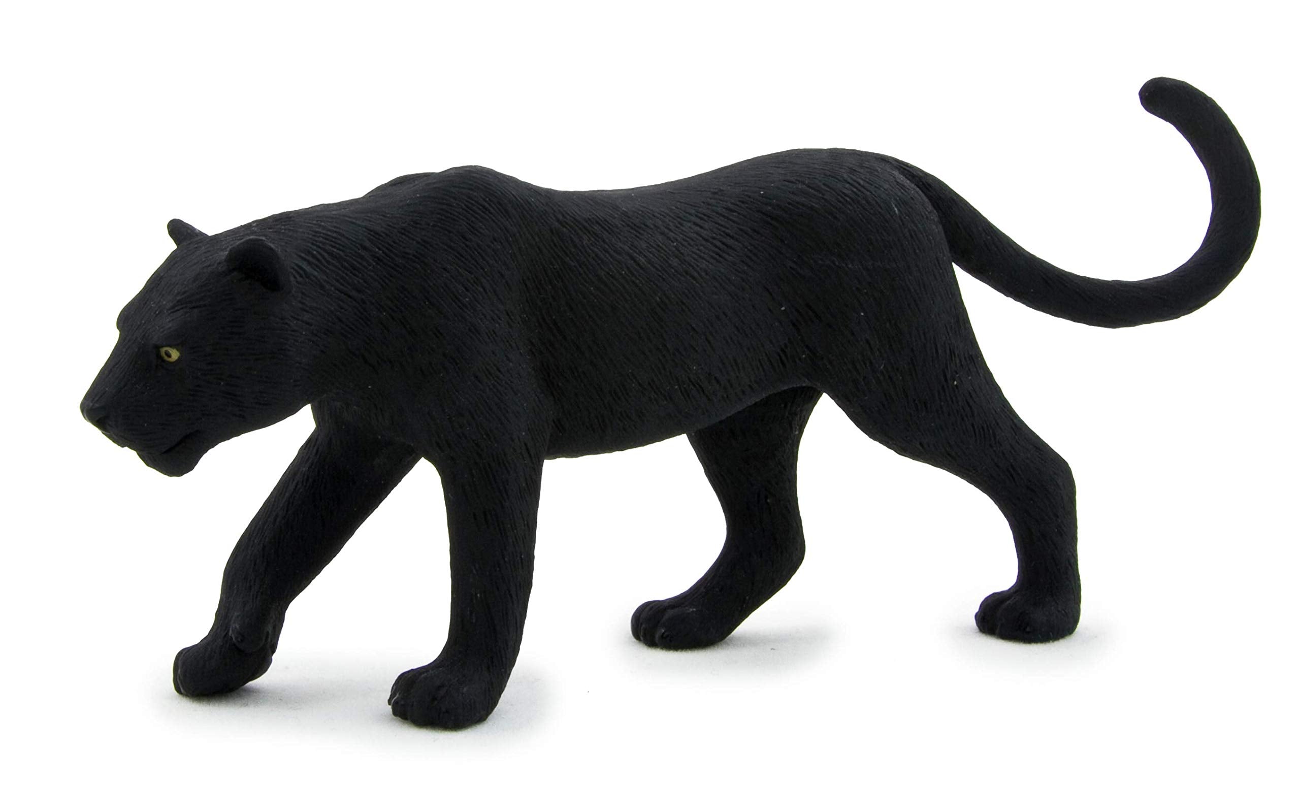 MOJO - Black Panther | Hand-Painted Toy Figure | Wildlife Collection | True to Life & Highly Detailed | Designed in UK.