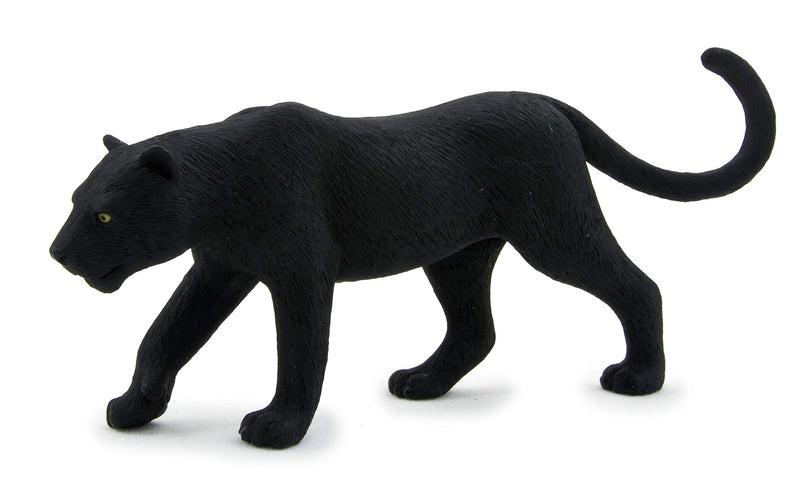 MOJO - Black Panther | Hand-Painted Toy Figure | Wildlife Collection | True to Life & Highly Detailed | Designed in UK.