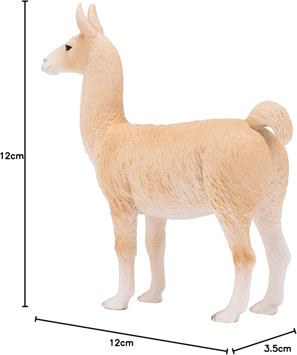 MOJO – Llama | Hand-Painted Toy Figure | Wildlife Collection | True to Life & Highly Detailed | Designed in UK