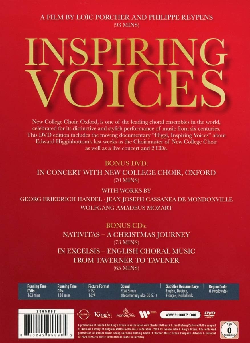 Inspiring Voices - Edward Higginbottom & New College Choir, Oxford 's