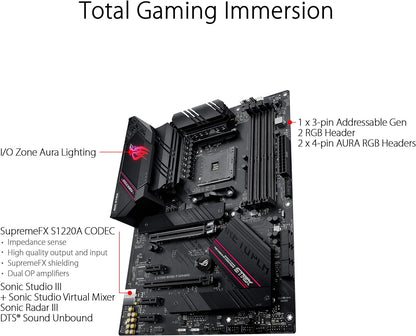 ASUS ROG STRIX B550-F GAMING, AMD AM4, ATX, 128GB DDR4, 4DIMM, DP, HDMI, PCIE