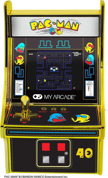 6.75" COLLECTIBLE RETRO PAC-MAN 40TH ANNIVERSARY MICRO PLAYER (PREMIUM EDITION
