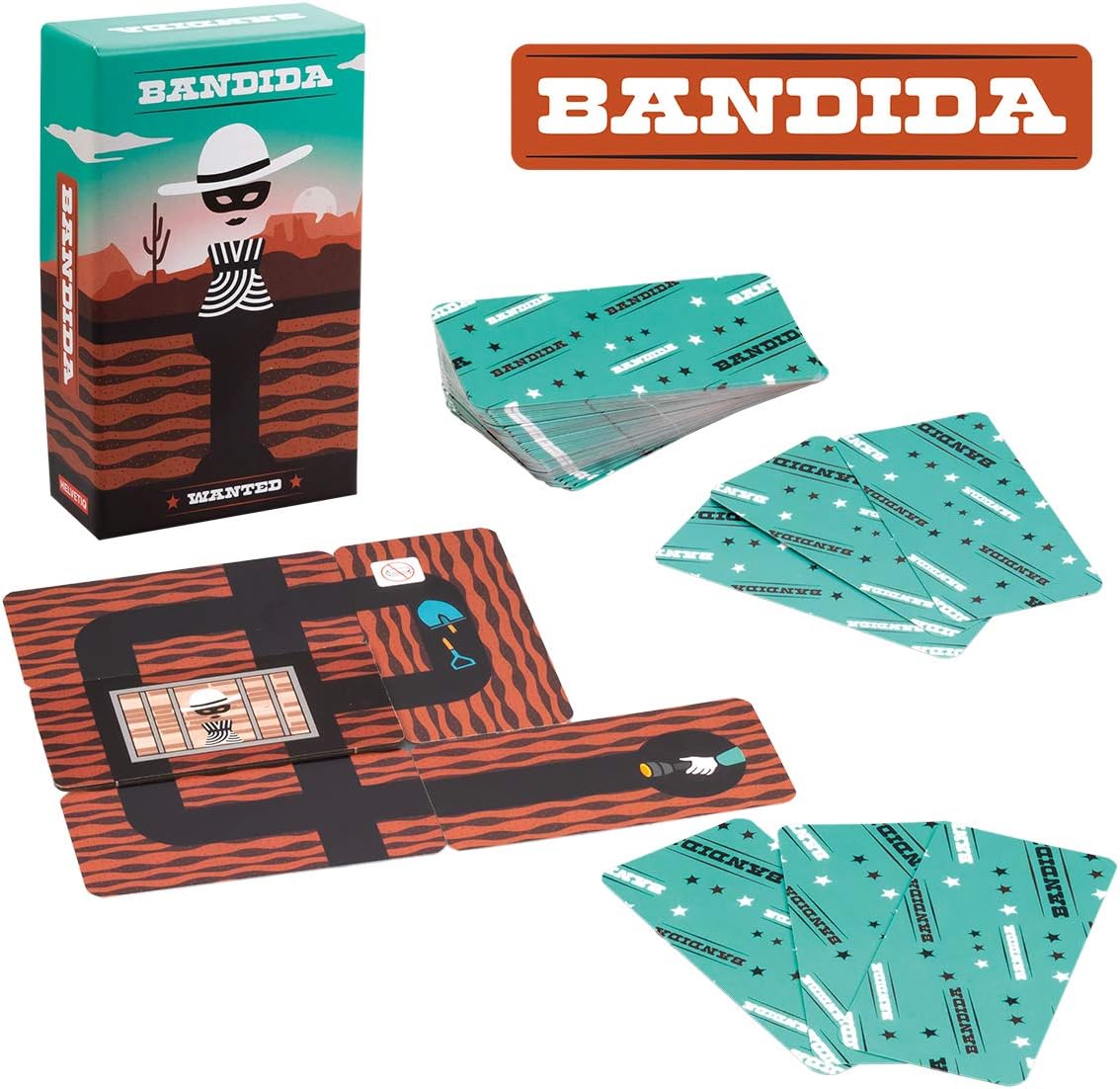 Helvetiq, Bandida, Card Game, Ages 6+, 1-4 Players