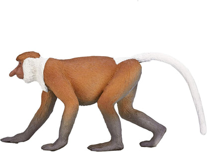 MOJO Proboscis Monkey Wildlife Animal Model Toy Figure