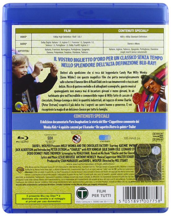 Willy Wonka e la fabbrica di cioccolato