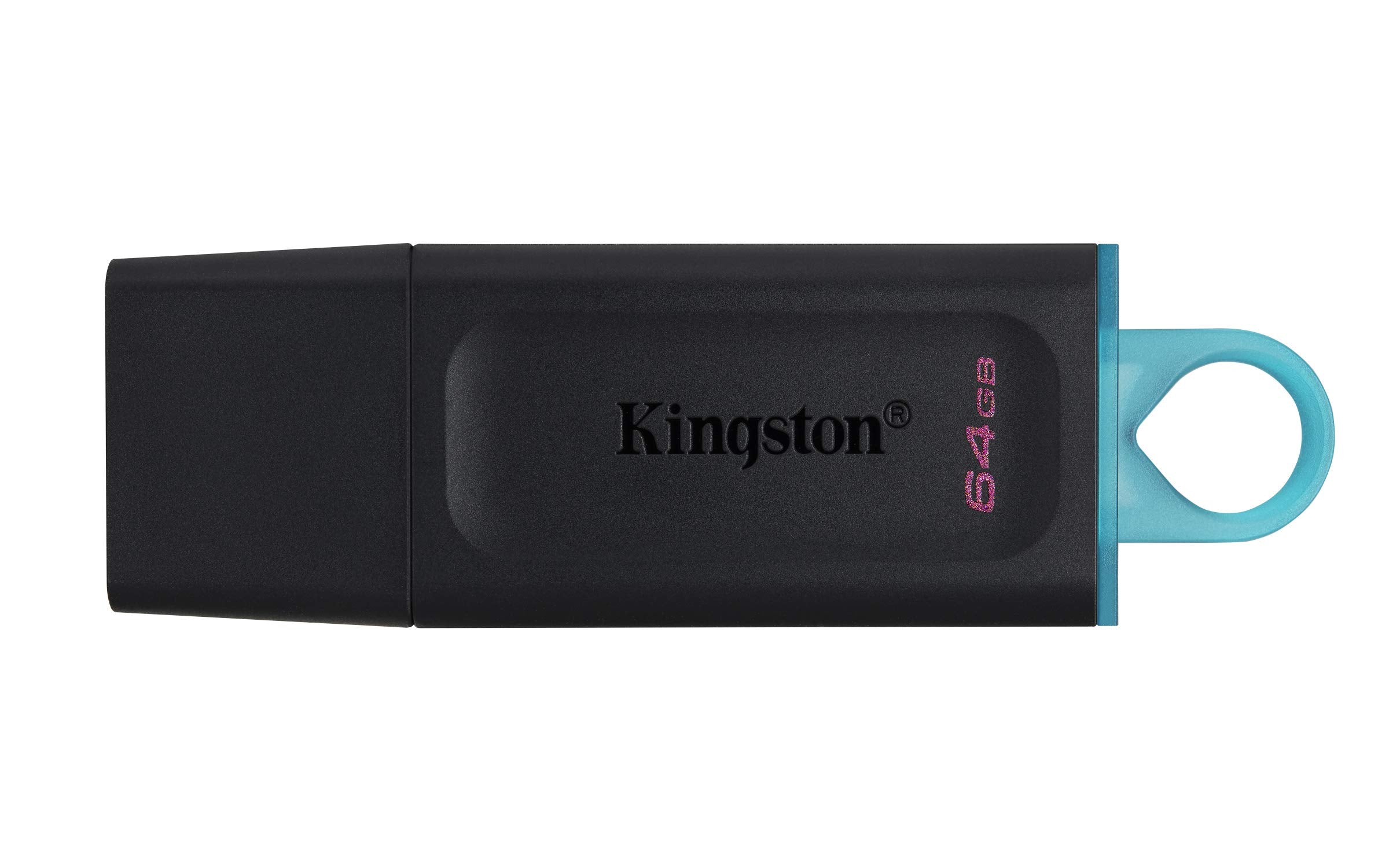 Kingston DataTraveler Exodia DTX/64GB Flash Drive USB 3.2 Gen 1 - with Protective Cap and Keyring in Multiple Colours