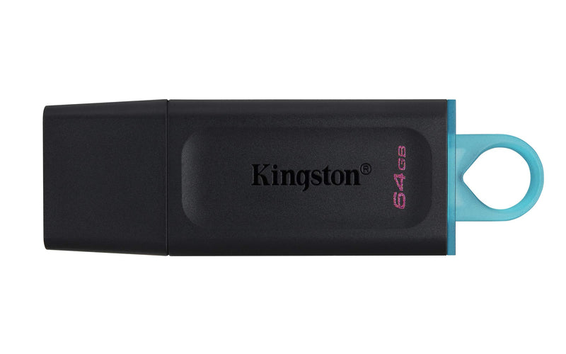 Kingston DataTraveler Exodia DTX/64GB Flash Drive USB 3.2 Gen 1 - with Protective Cap and Keyring in Multiple Colours