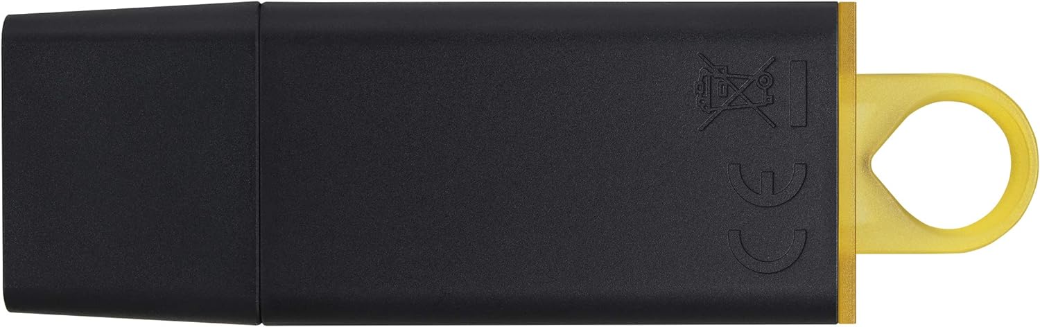 Kingston DataTraveler Exodia DTX/128GB Flash Drive USB 3.2 Gen 1 - with Protective Cap and Keyring in Multiple Colours