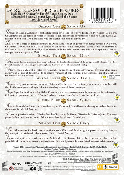 Outlander: Seasons 1-5 Collection