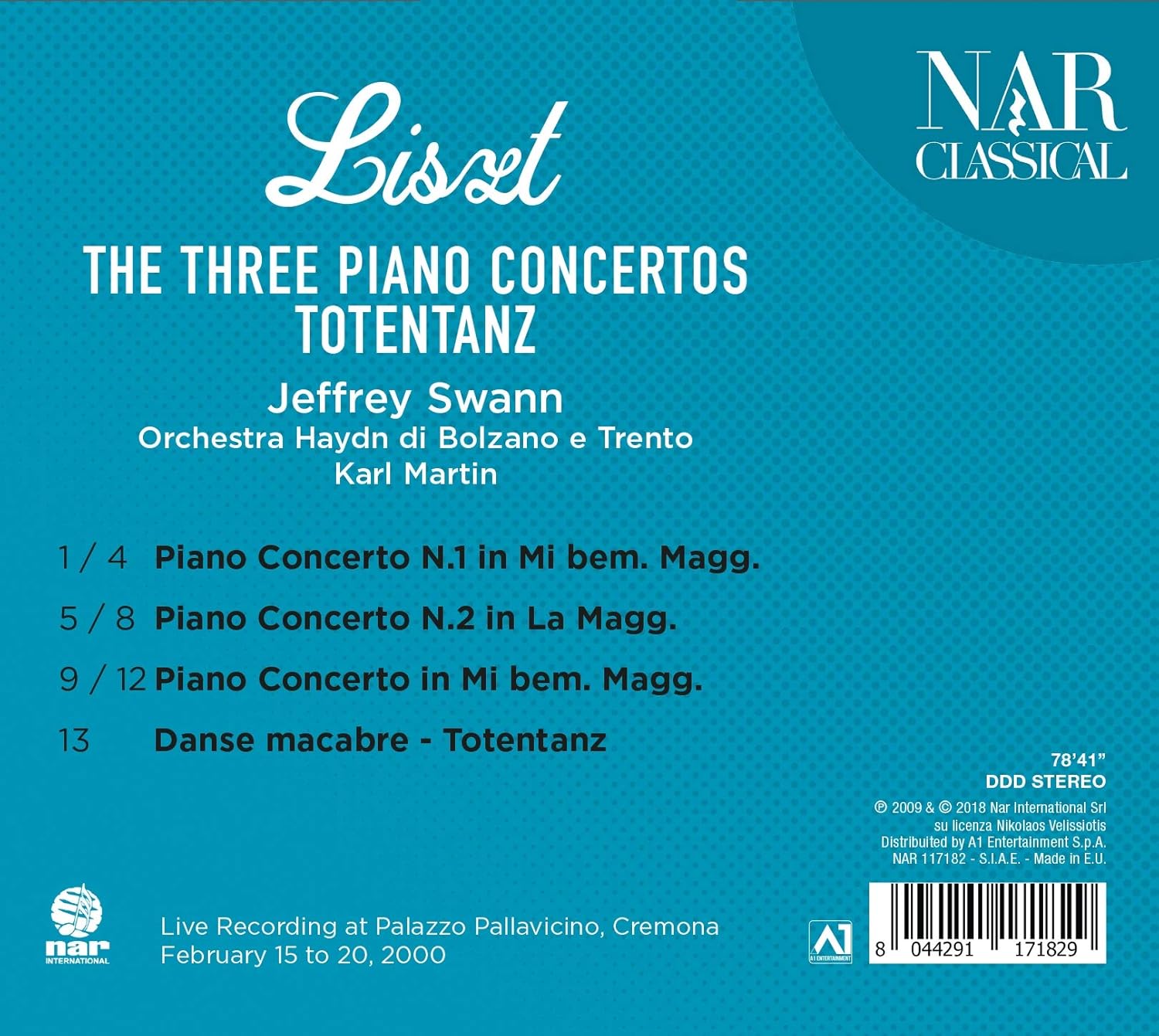 Liszt: The Three Piano Concertos