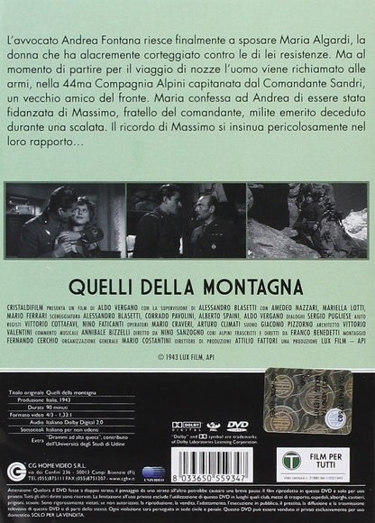 quelli della montagna dvd Italian Import