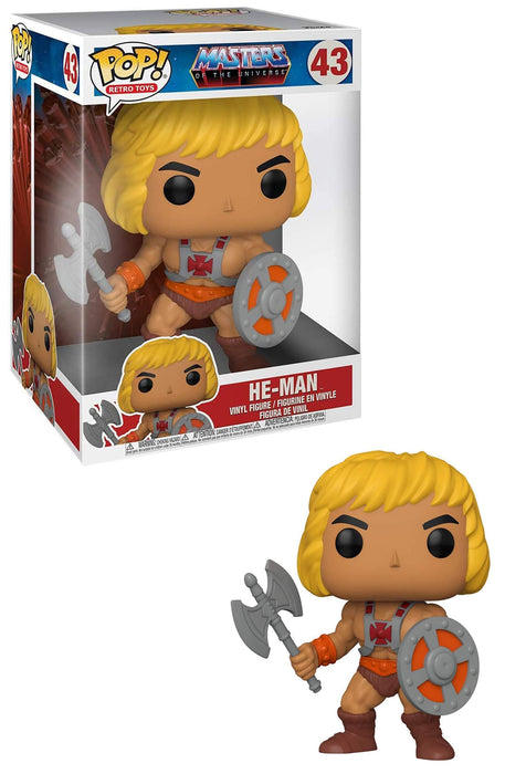 Funko Masters Of the Universe 10" He-Man POP! Vinyl Universe-10 - Collectable Vinyl Figure - Gift Idea - Official Merchandise - Toys for Kids & Adults - TV Fans - Model Figure for Collectors