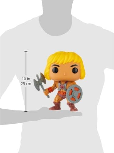 Funko Masters Of the Universe 10" He-Man POP! Vinyl Universe-10 - Collectable Vinyl Figure - Gift Idea - Official Merchandise - Toys for Kids & Adults - TV Fans - Model Figure for Collectors