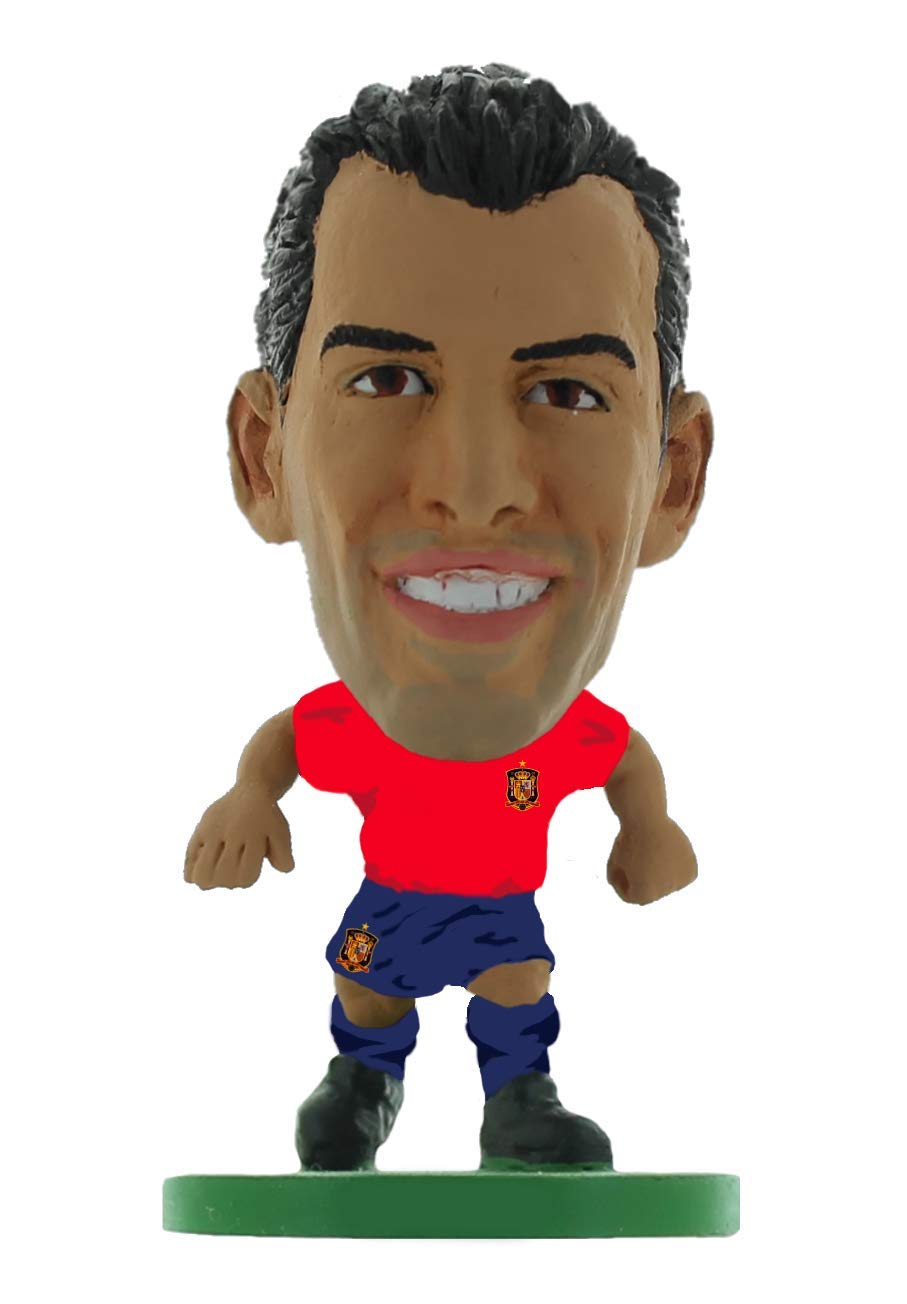 SoccerStarz - Spain Sergio Busquets - Home Kit /Figures