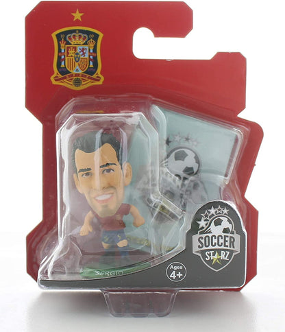 SoccerStarz - Spain Sergio Busquets - Home Kit /Figures