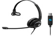 EPOS I SENNHEISER IMPACT SC 230 USB - 200 Series - headset - on-ear - wired - USB - black, silver