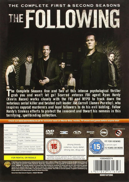 THE FOLLOWING:S1&2 (DVD/S)