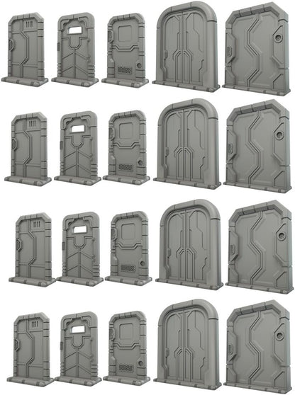 Mantic Games TerrainCrate: Starship Doors