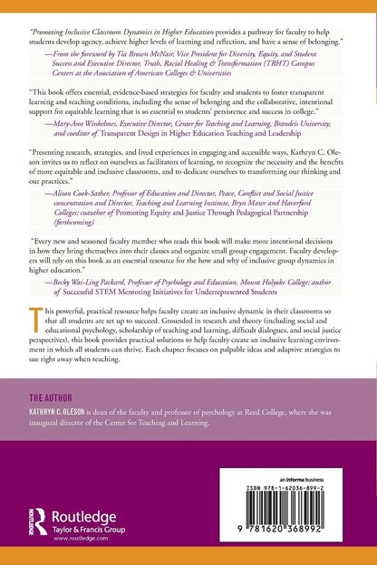 Promoting Inclusive Classroom Dynamics in Higher Education