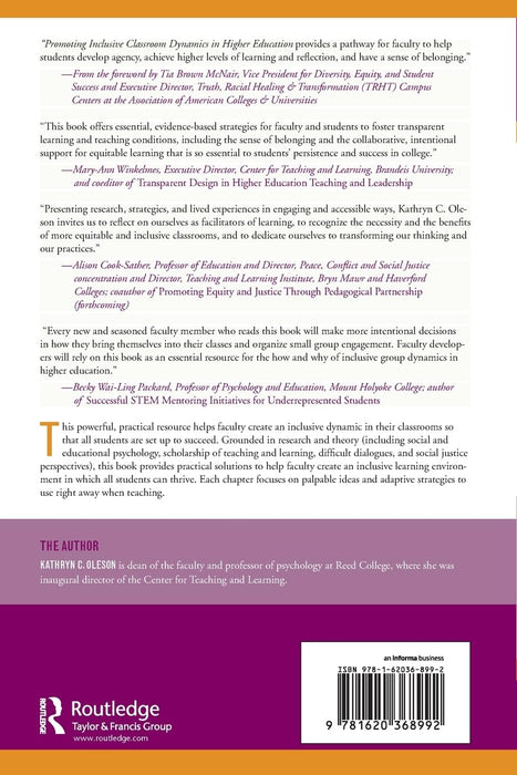 Promoting Inclusive Classroom Dynamics in Higher Education