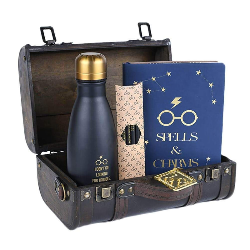 Harry Potter GP85536 Hogwarts Trunk Trouble Finds Me Aufbewahrungsbox, offizielles Lizenzprodukt
