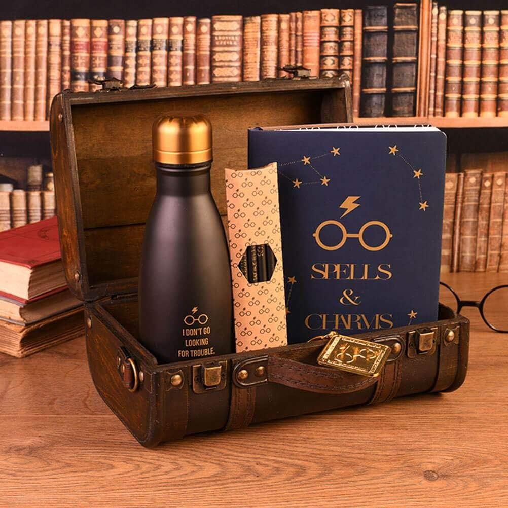 Harry Potter GP85536 Hogwarts Trunk Trouble Finds Me Aufbewahrungsbox, offizielles Lizenzprodukt