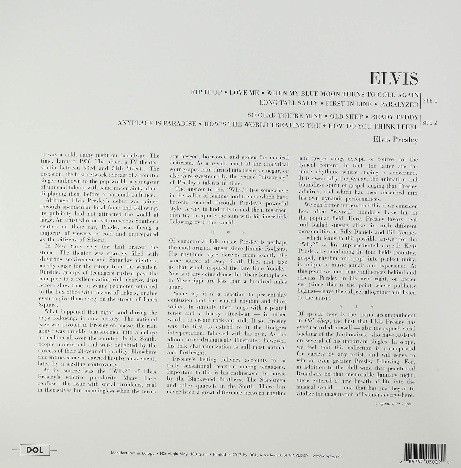 Elvis (Orange