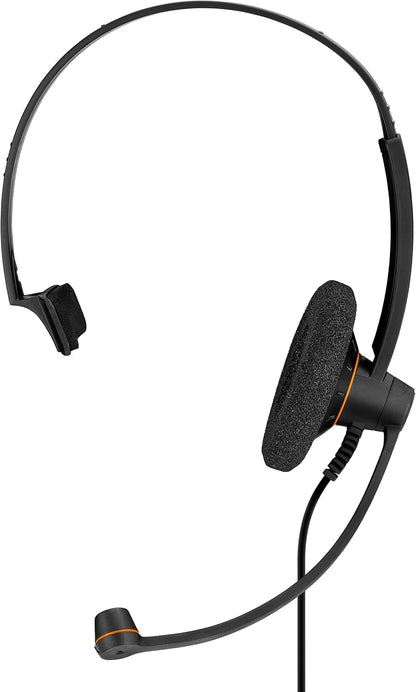 EPOS I SENNHEISER IMPACT SC 30 USB ML - Headset - on-ear - wired - USB - black with orange colour highlights