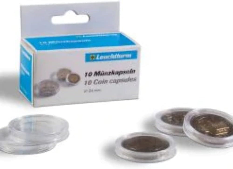 coin capsules inner diameter 43 mm