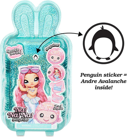 MGA Entertainment Surprise 2-in-1 Fashion Sparkly Pailletten Geldbörse Sparkle Serie
