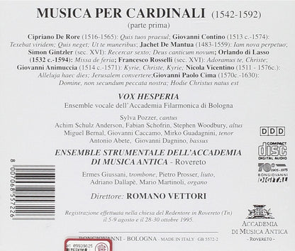 Musica Per I Cardinali