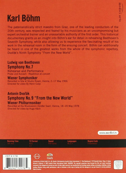 Karl Bohm in Rehearsal and Performance: Beethoven/Dvorak (REGION 0) (NTSC)