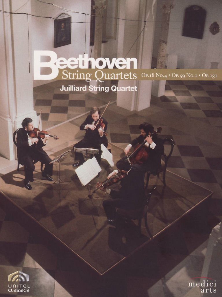 Beethoven, Ludwig van - Streichquartette Op. 18 Nr.4, Op. 59 Nr.1, Op. 131 (NTSC