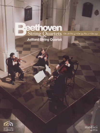 Beethoven, Ludwig van - Streichquartette Op. 18 Nr.4, Op. 59 Nr.1, Op. 131 (NTSC