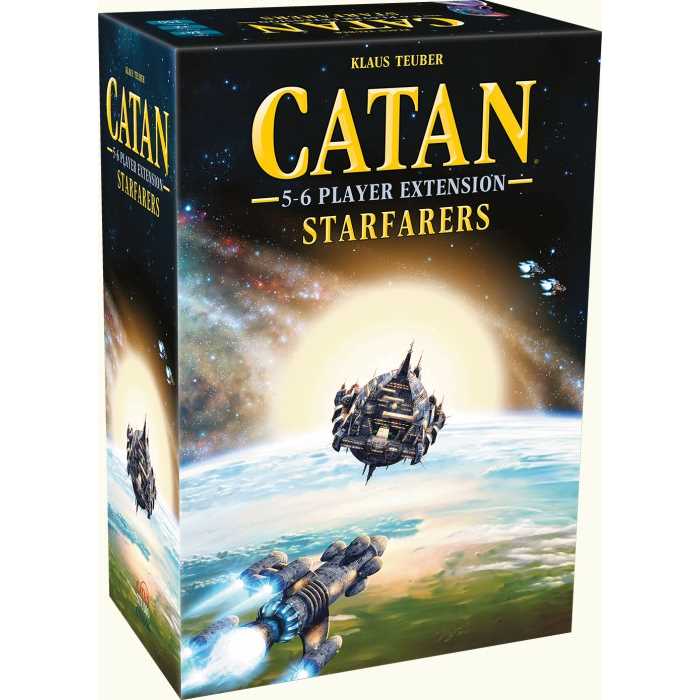 CATAN, Catan Starfarers 5 & 6 Player, Board Game Extension, Ages 14+, 3-6 Players, 120 Minutes Minutes Playing Time